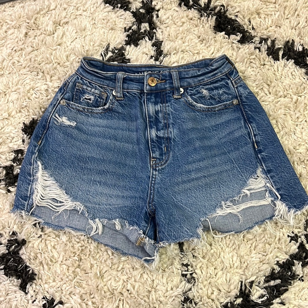 american eagle jean shorts